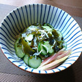 カルン's cooksnap of when they made 簡単さっぱり＊しらすときゅうりの酢の物.