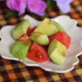 ぽっぽぺぺ's cooksnap of when they made ◇簡単◇トマトとアボカドのサラダ.