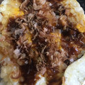 muta♪♪♪♪♪'s cooksnap of when they made 簡単！卵1個でお好み焼き風.