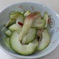 まほじょ's cooksnap of when they made 漬物用メロンの酢漬け.
