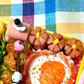 ★ちーた's cooksnap of when they made お弁当を可愛く！お花ウインナー.