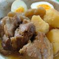 さか子's cooksnap of when they made コーラでとろける豚角煮×じゃが×味玉.