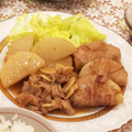 もぐもぐ〜's cooksnap of when they made 焼きキャベ＆大根の和風あんちょび～♪.