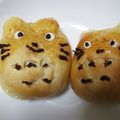 いくもん004's cooksnap of when they made トトロの仲良しちぎりパン♡おやつにも♪.