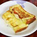 ＊なぁ＊'s cooksnap of when they made ベーコンチーズのフレンチトースト.