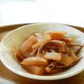 ちょこ０１７'s cooksnap of when they made フライパンdeイカゲソと大根の煮物.