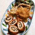 クックYXWCCU☆'s cooksnap of when they made ☆梅肉と青じそサンドのささみカツ☆.