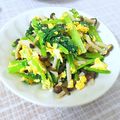 ManuYs's cooksnap of when they made 簡単！！小松菜と卵の中華風炒め.