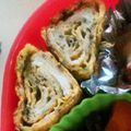 とろーるる's cooksnap of when they made 梅のり塩味で卵焼き♬.