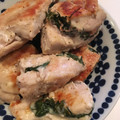 おにぎりちゃんママ's cooksnap of when they made ささみの大葉・明太子はさみ焼き.