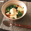 クックM704I9☆'s cooksnap of when they made 自信作☆豆腐とえびの中華風トロトロ煮♡.