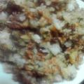 audreymaki's cooksnap of when they made 梅＋納豆＋柚子胡椒チャーハン.