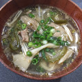 HomaRuu's cooksnap of when they made 胡麻油で簡単♪豚肉と もやしの中華スープ.