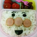 ばななちゃん538's cooksnap of when they made 簡単キャラ弁☆アンパンマン.