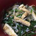 ペコちゃん0626's cooksnap of when they made あっさり！★モヤシとニラの塩味お浸し★.
