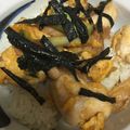 ☆みーい☆'s cooksnap of when they made 鶏胸肉と車麩の親子丼.