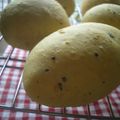 *優陽*'s cooksnap of when they made HB ミルキーなカボチャ食パン.