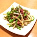 МИШКА's cooksnap of when they made ピーマンじゃがいもコンビーフde青椒肉絲.