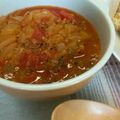 ぽんぽん堂's cooksnap of when they made キヌアのトマトスープ.