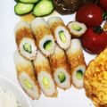 Ｍinto's cooksnap of when they made ごま油香る☆ちくわのきゅうり詰め.