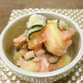yuba_holic's cooksnap of when they made 簡単 じゃが明太バター風味♡.