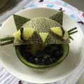 ゆずたんち☆'s cooksnap of when they made 猫ちゃん☆メロン.