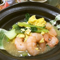 yuba_holic's cooksnap of when they made うち中華〜エビと青梗菜の塩炒め 卵のせ.