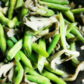 大和mama's cooksnap of when they made いんげんと舞茸のバター炒め☆.