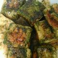 わんころころ♪'s cooksnap of when they made はんぺんの醤油マヨ焼き.