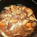 たぼーん's cooksnap of when they made ごぼうと蒟蒻 きのこのヘルシー味噌煮込み.