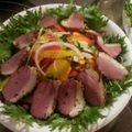 楽ちん楽ちん's cooksnap of when they made 合鴨ロースのグリーンサラダ.