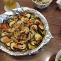 tamapo's cooksnap of when they made 鶏肉と野菜のグリル.