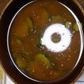 fiatcinq's cooksnap of when they made 冷汁風♫冷たい胡瓜のお味噌汁☆.