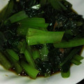 くまたんこぶ's cooksnap of when they made 給食食材食べてみて　小松菜のお浸し.