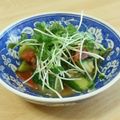 hanagoro's cooksnap of when they made トマトとキュウリのさっぱりサラダ.