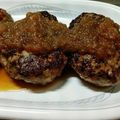 くまたんこぶ's cooksnap of when they made 和風玉ねぎハンバーグソース.