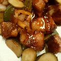 nocconeco's cooksnap of when they made 揚げない！黒酢で簡単酢豚／酢鶏.