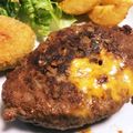 したーーん's cooksnap of when they made ★簡単！＊チーズinハンバーグ＊♪.