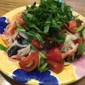 ひかるあおむし's cooksnap of when they made 簡単＊青じそドレッシングでナスのタタキ.