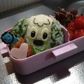 美絵さん's cooksnap of when they made キャラ弁☆ワンワンおにぎり.