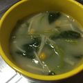 クックNP9ISV☆'s cooksnap of when they made ほうれん草とコーンの豆乳みそ汁.