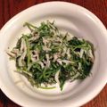 hoopin's cooksnap of when they made 簡単☆じゃことおかひじきの胡麻和え.