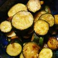 三姉妹ばんざい's cooksnap of when they made ♬簡単！ナスとズッキーニのソテー♬.