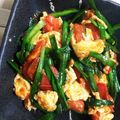 ♪みっちる♪'s cooksnap of when they made ニラ玉トマト.