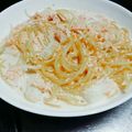 ちぃぼう68's cooksnap of when they made 優しい味！牛乳とたらこのスープスパ.