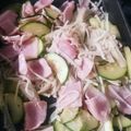 パンダの's cooksnap of when they made ベーコンと長芋とズッキーニのソテー.