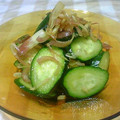 みみ母's cooksnap of when they made きゅうりとミョウガのかつお節あえ.