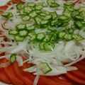 一期一代's cooksnap of when they made トマトスライスの玉ねぎソースがけ.