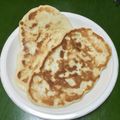 もえぴー☆'s cooksnap of when they made ナン♪ ホームベーカリーで作る.