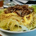 友遊♪'s cooksnap of when they made 暑い日に！冷しゃぶ冷やし中華風冷製パスタ.